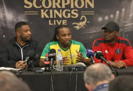 Khune, Tshabalala e Jele marcam presença em noite grandiosa do Scorpion Kings Live
