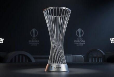 UEFA revela troféu da Conference League para 32 clubes