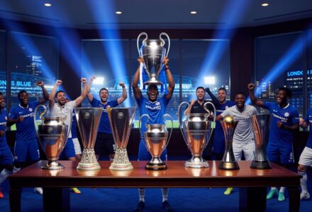 Chelsea soma 6 taças europeias e mundiais