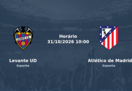 Levante UD Atlético de Madrid Ciudad de Valencia La Liga 31 outubro 2026