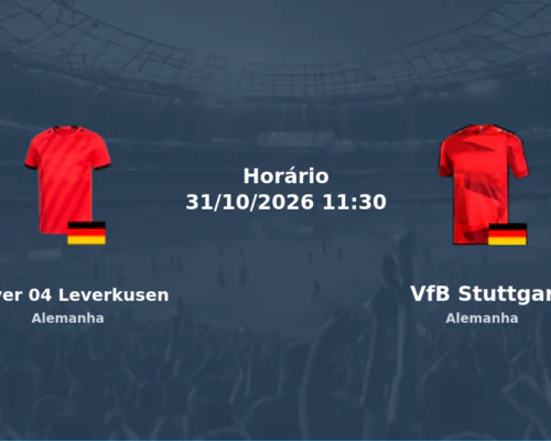 Bayer 04 Leverkusen VfB Stuttgart BayArena Alemanha Bundesliga 31 outubro 2026